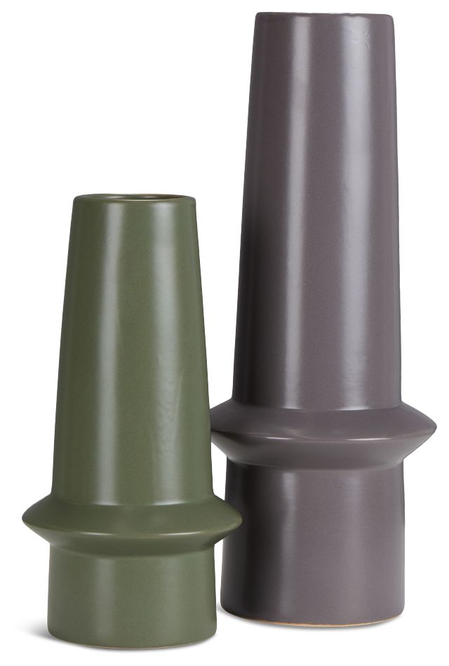 Tesni Gray Vase
