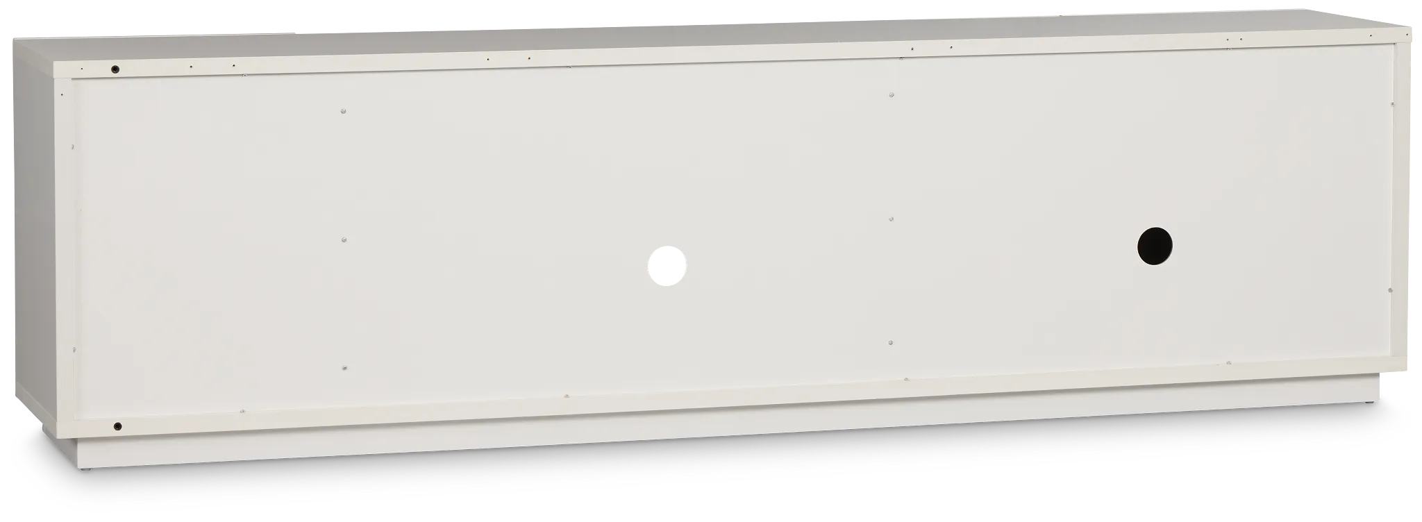 Alessandria White 88" Tv Stand