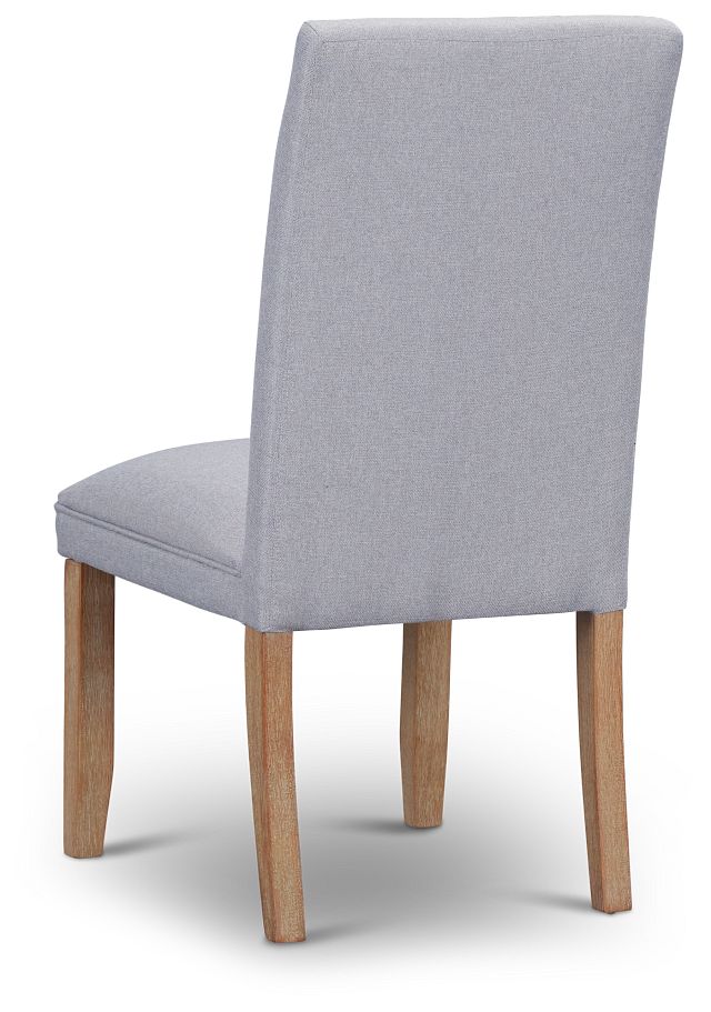 Dublin Light Gray Light Tone Upholstered Side Chair