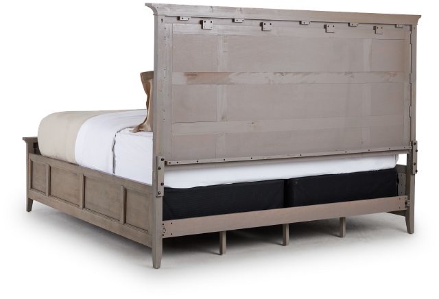 Heron Cove Light Tone Panel Bed