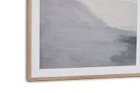 Bertha Light Blue Framed Wall Art