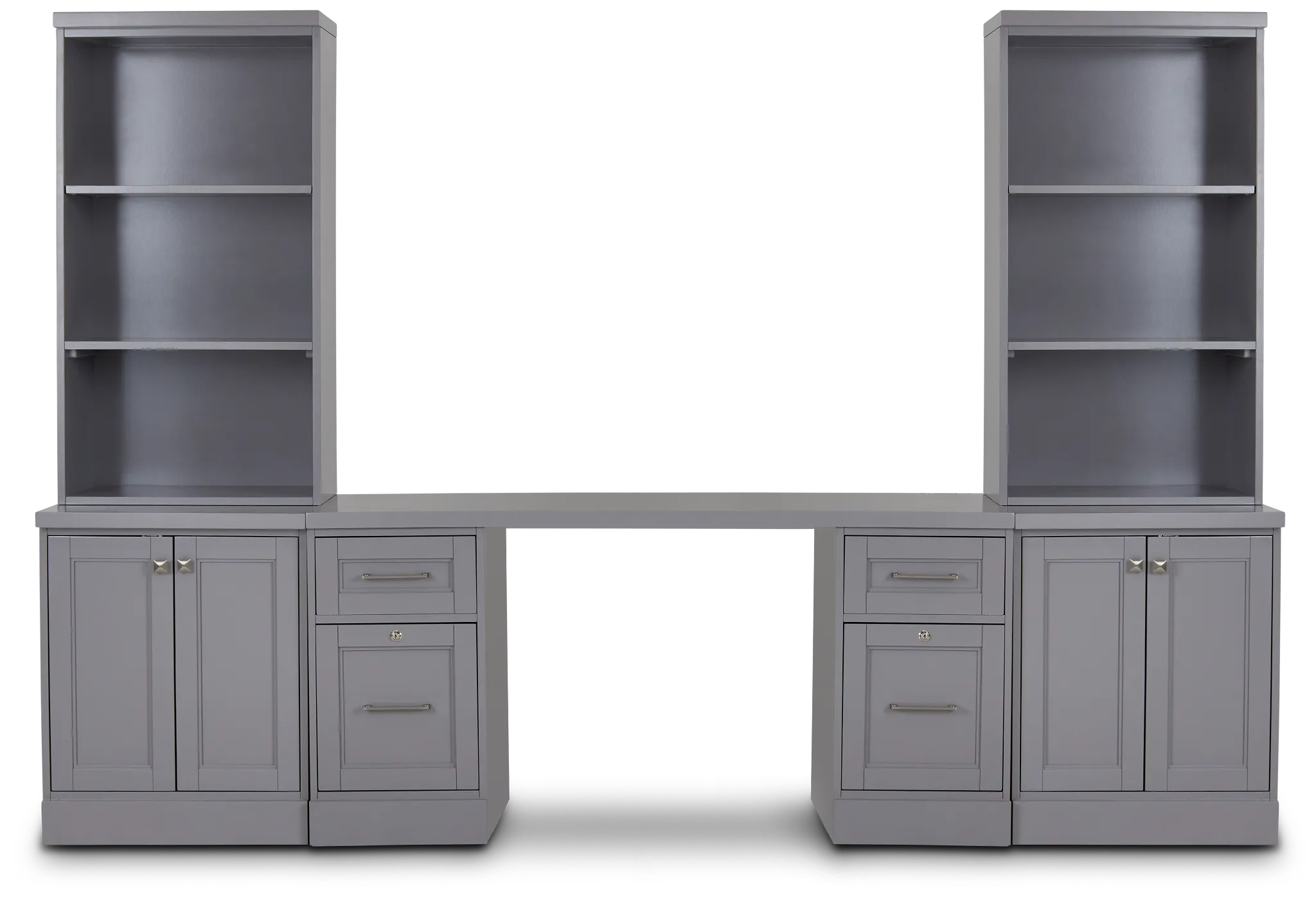 Newport Gray Door Wall Desk