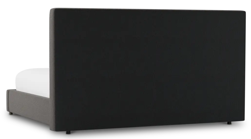 Grayton Elite Dark Gray 54" Upholstered Platform Bed Grayton Elite Dark Gray 54" Upholstered Platform Bed