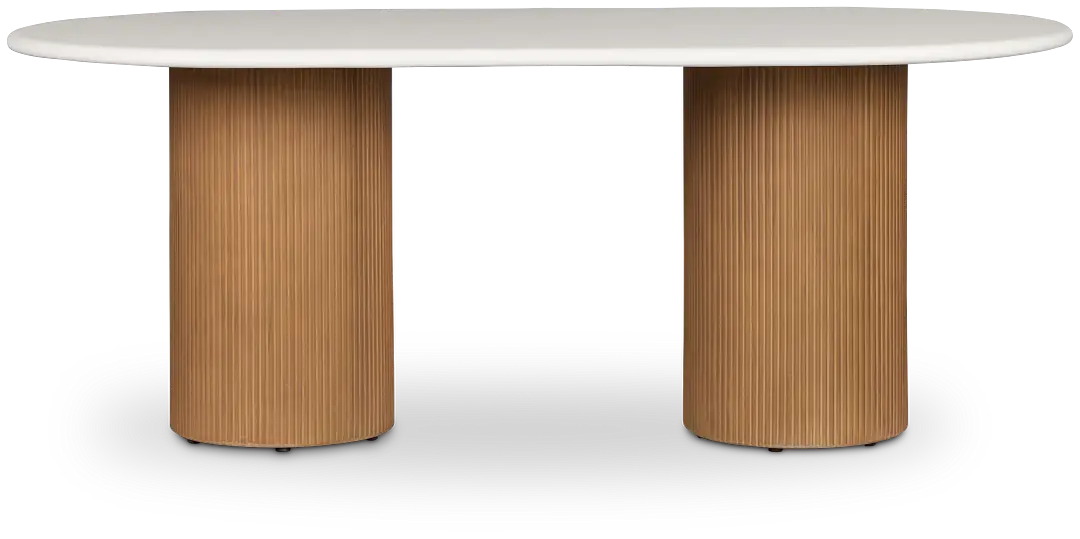 Bryant White Oval Table Bryant White Oval Table