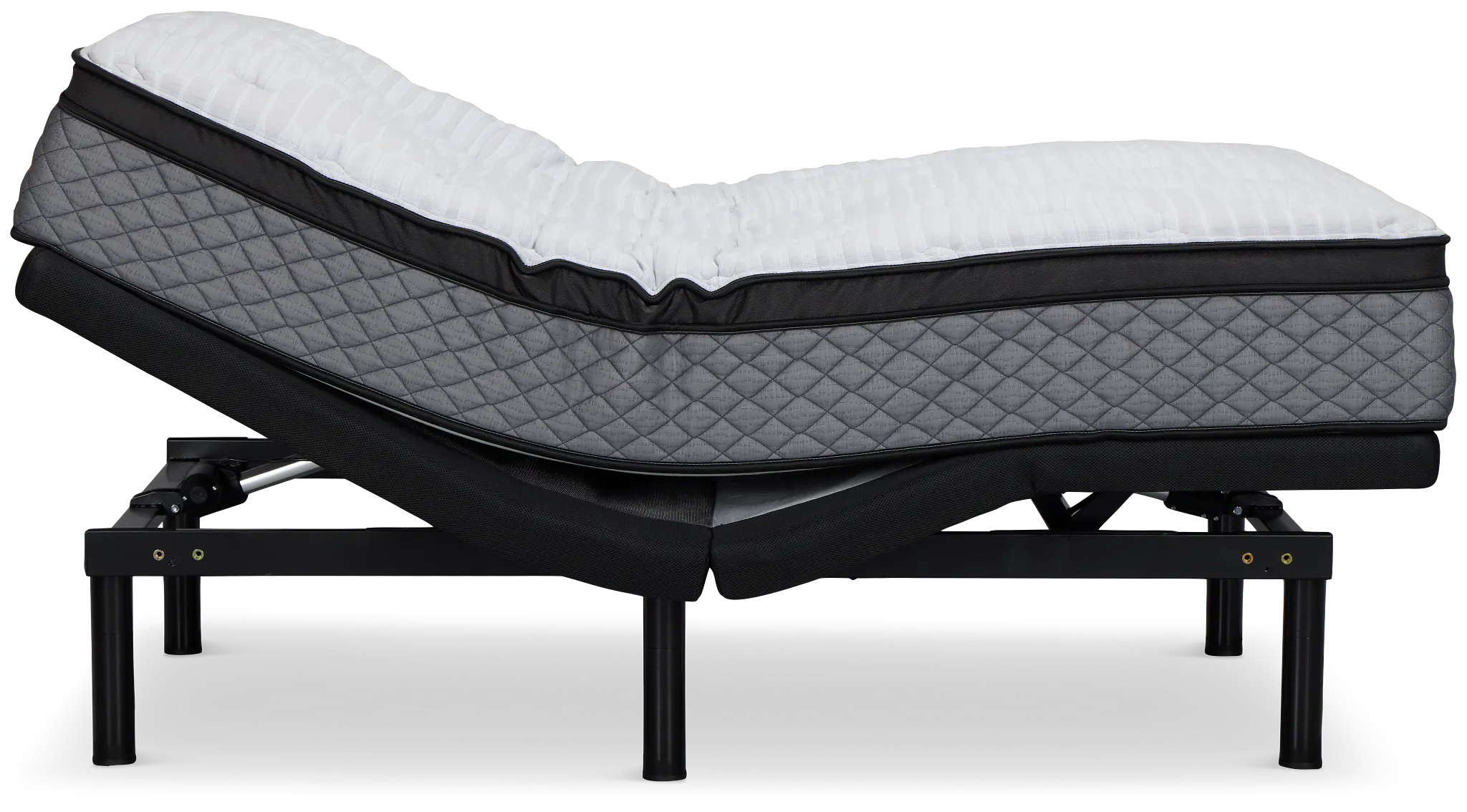 Kevin Charles By Sealy Essential Plush Deluxe Adjustable Mattress Set