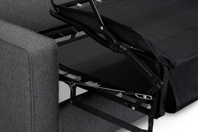 Siesta Delray Dark Gray Small Memory Foam Sleeper