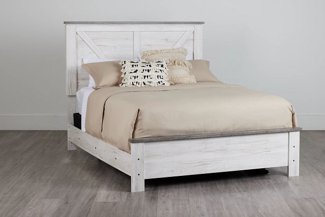 Blueridge Two-tone Panel Bed (0)