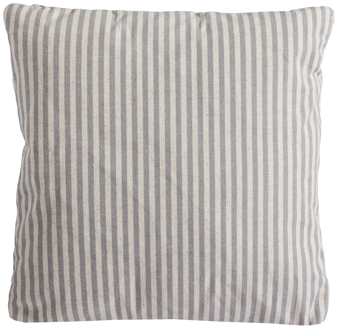 Scout Gray Stripe 20" Accent Pillow