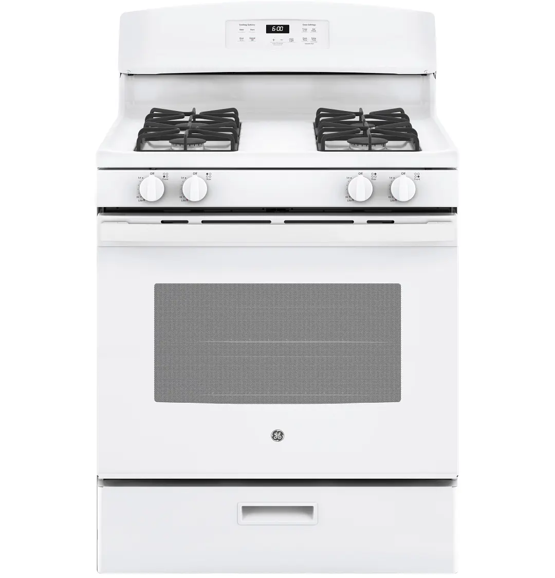 Ge 60 Series White 30" Gas Range Ge 60 Series White 30" Gas Range