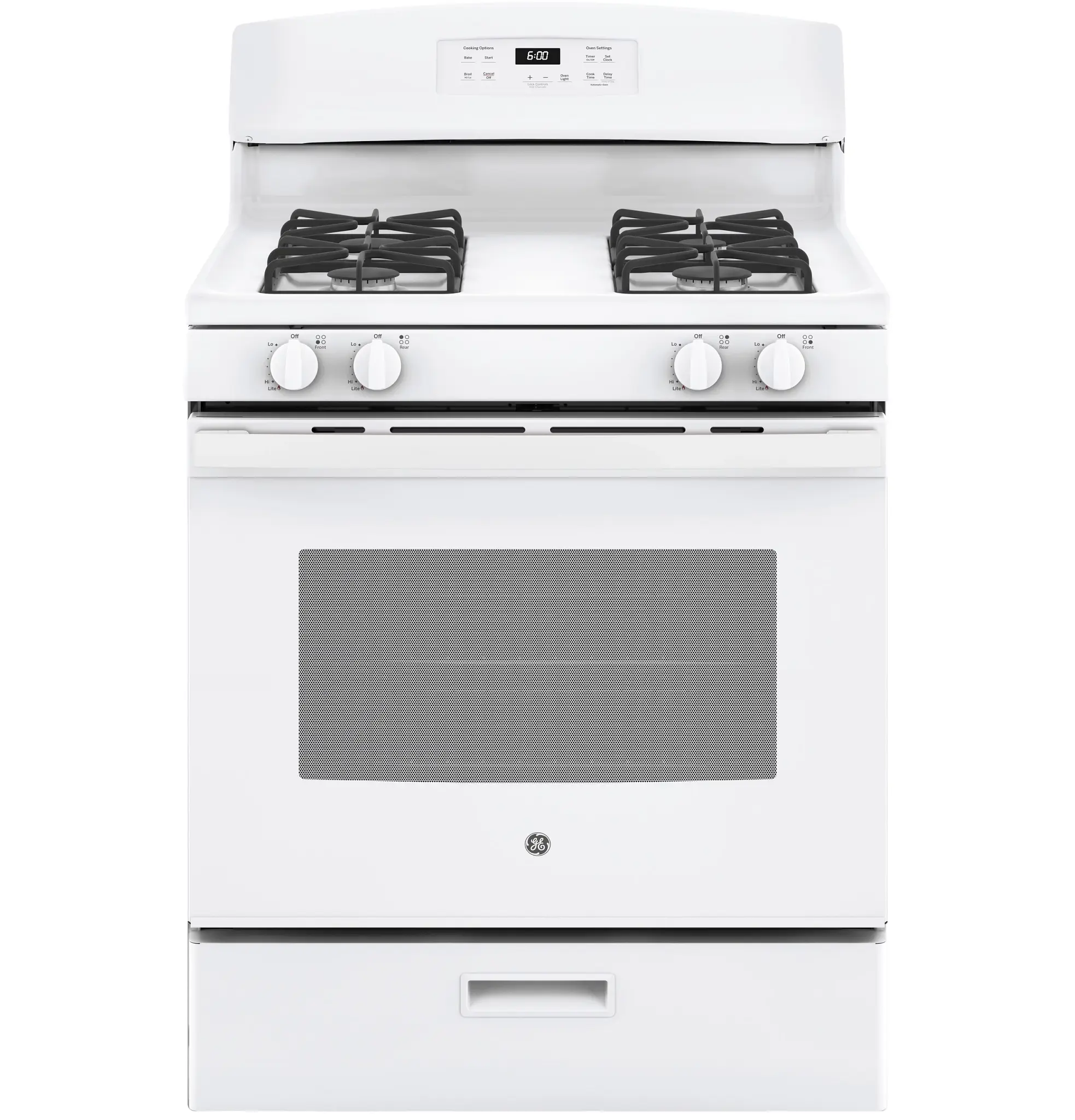 Ge 60 Series White 30" Gas Range Ge 60 Series White 30" Gas Range
