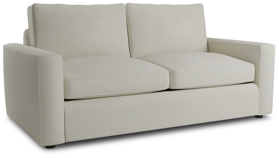 Siesta Elite Ivory Fabric Memory Foam Sleeper