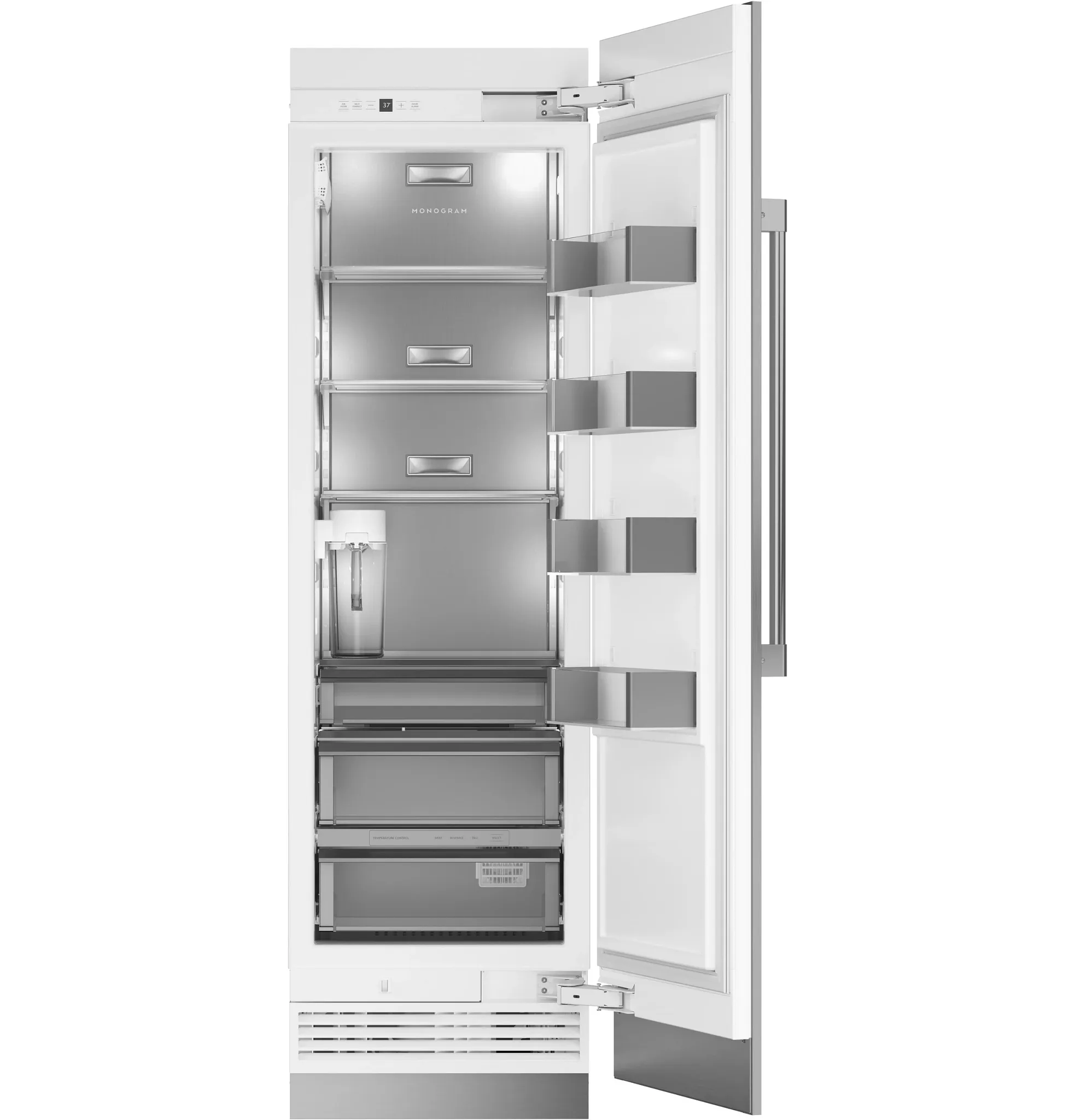 Monogram 241 Series Panel Ready 24" Built In All Refrigerator