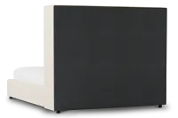 Captiva Merino Light Beige 60" Upholstered Shelter Bed