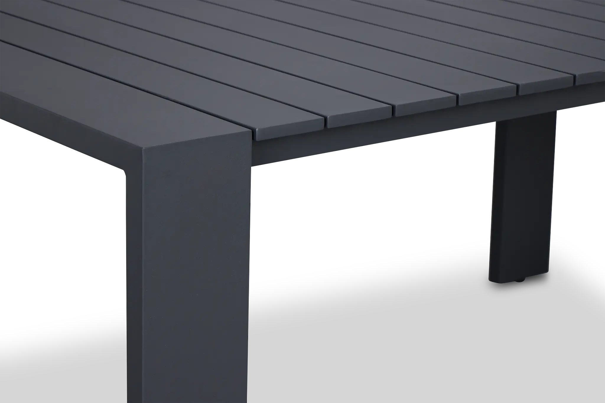 Sunrise Dark Gray 65" Rectangular Table Sunrise Dark Gray 65" Rectangular Table