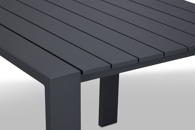 Sunrise Dark Gray 35" Square Table