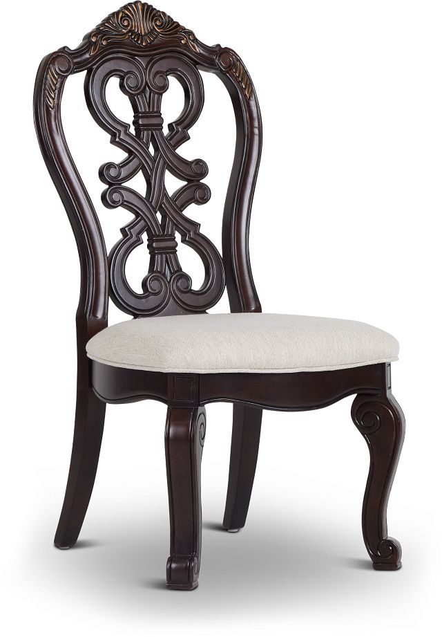 Vigo Dark Tone Wood Side Chair