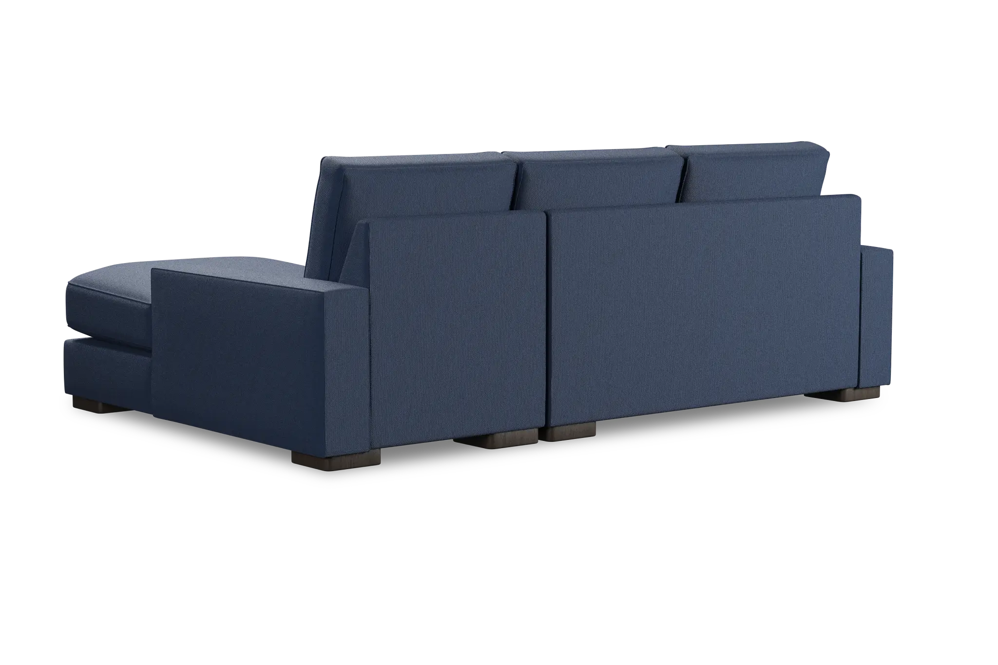 Edgewater Revenue Dark Blue Right Chaise Sectional Edgewater Revenue Dark Blue Right Chaise Sectional