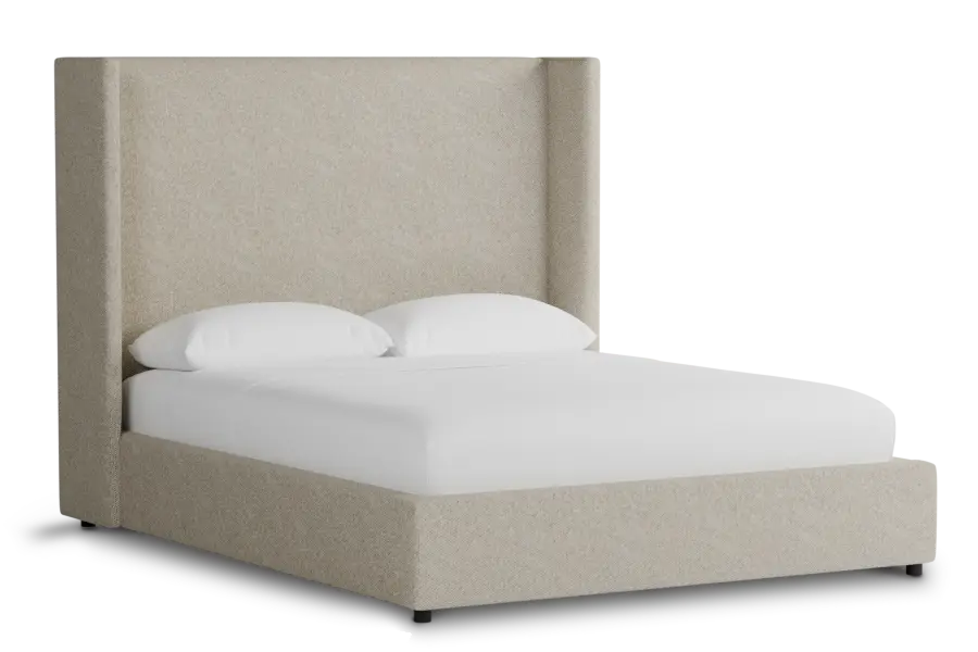 Captiva Gellar Green 60" Upholstered Shelter Bed Captiva Gellar Green 60" Upholstered Shelter Bed