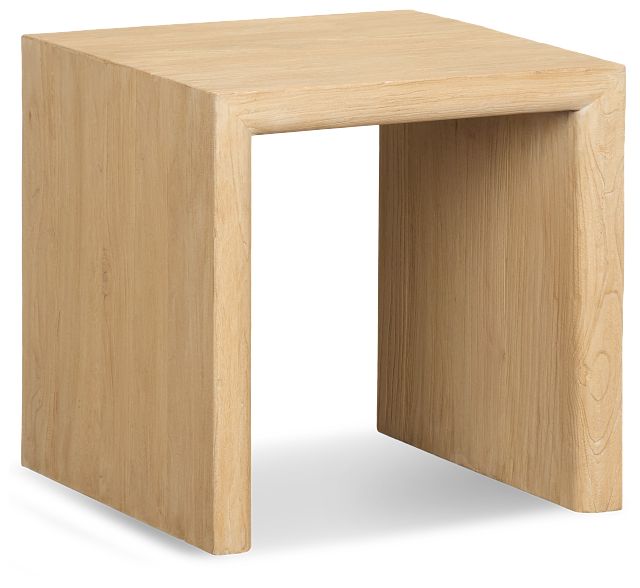 Hart Light Tone Rectangular End Table
