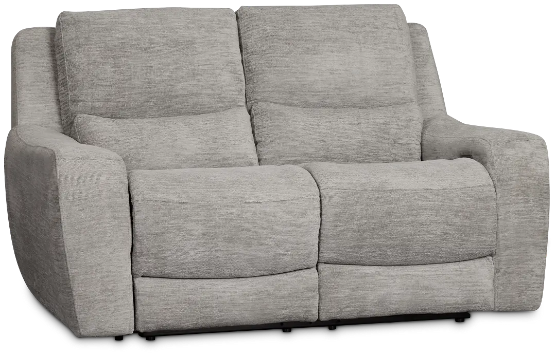 Bennett Gray Fabric Power Reclining Loveseat Bennett Gray Fabric Power Reclining Loveseat