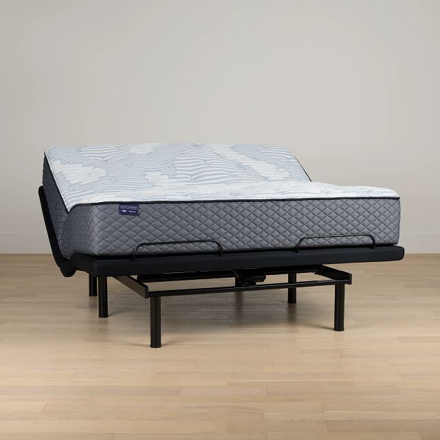 Kevin Charles By Sealy Signature Medium Plus Adjustable Mattress Set