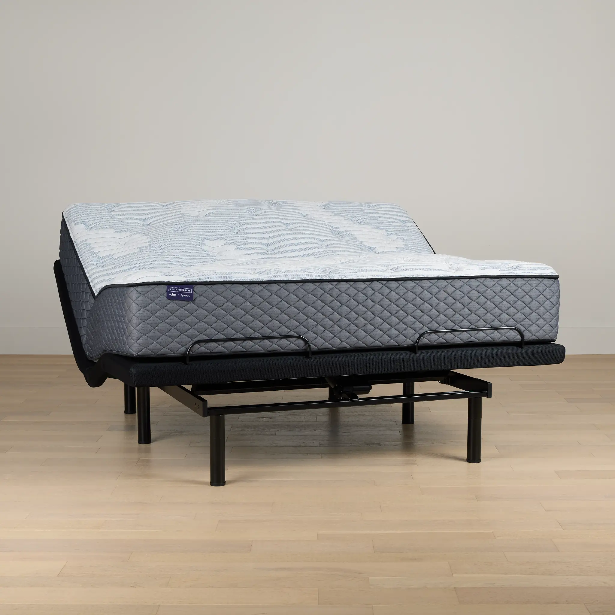 Kevin Charles By Sealy Signature Medium Plus Adjustable Mattress Set Kevin Charles By Sealy Signature Medium Plus Adjustable Mattress Set