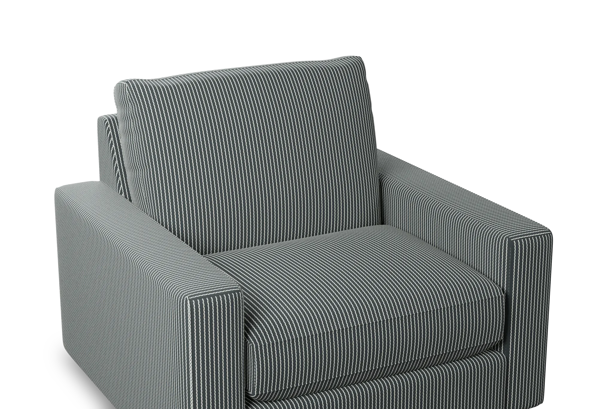 Edgewater Lucy Navy Swivel Chair