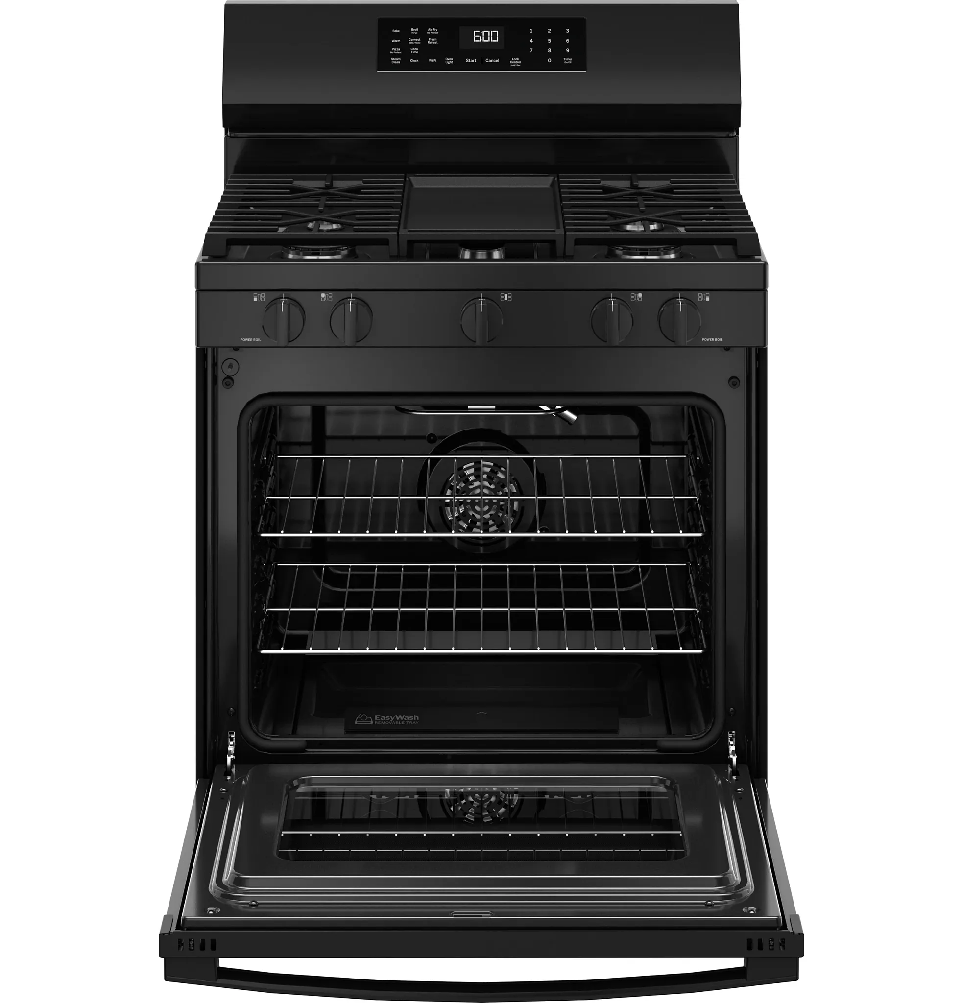 Ge 600 Series Black 30" Gas Range