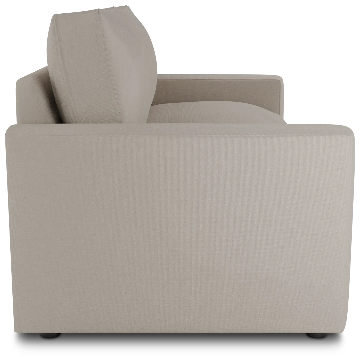 Siesta Suave Beige Fabric Loveseat