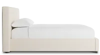 Grayton Merino Light Beige 44" Upholstered Platform Bed