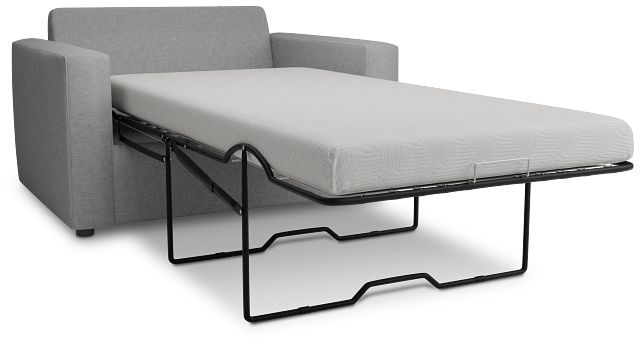 Siesta Suave Gray Fabric Memory Foam Sleeper