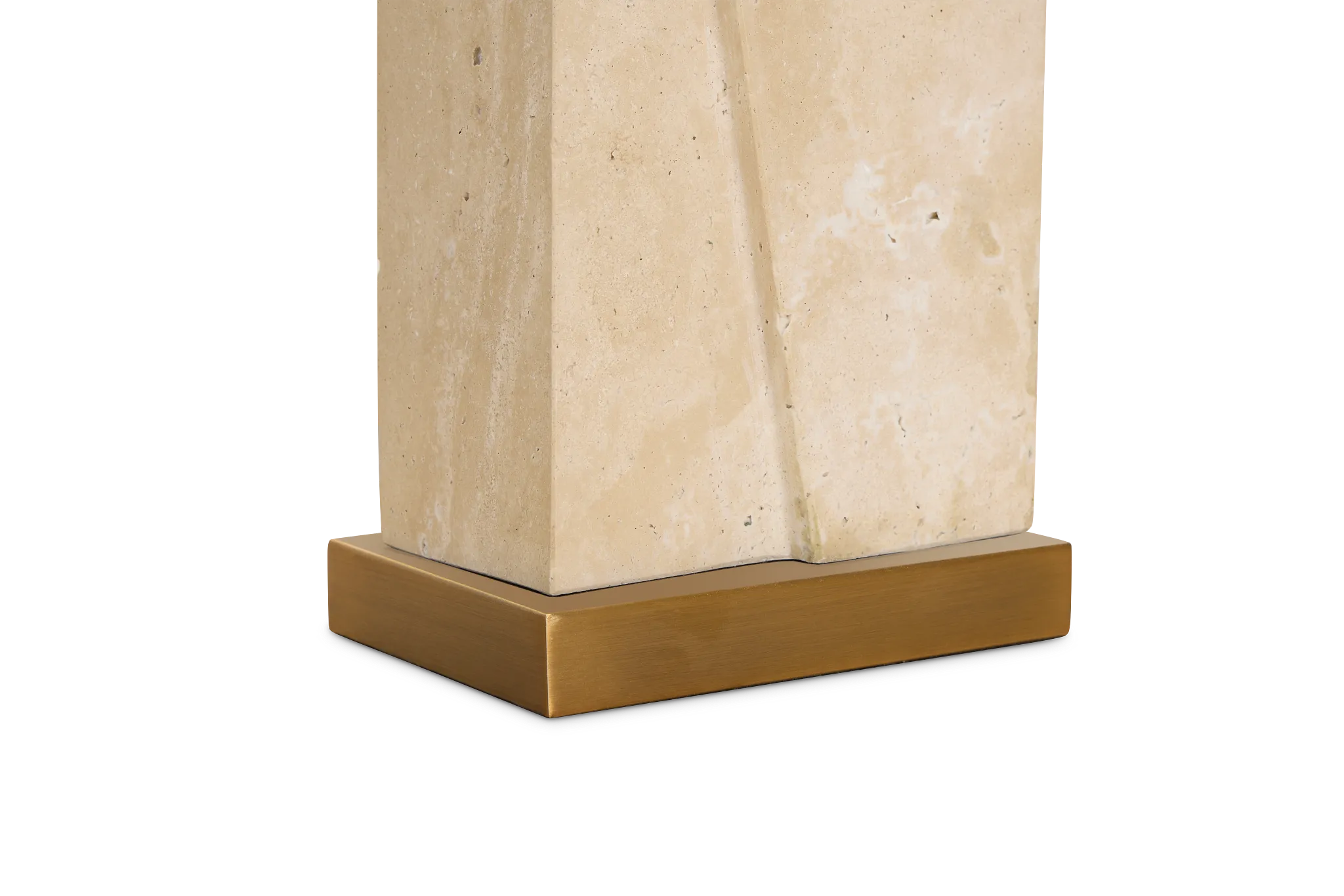 Keyla White Stone Table Lamp