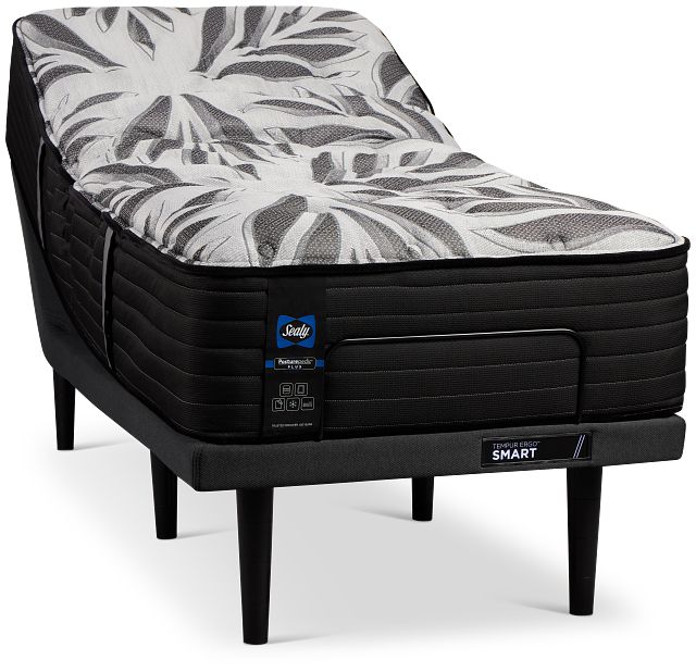 Sealy Posturepedic Plus Exuberant Ii 15" Ultra Plsh Ergo 3.0 Adjustable Mattress Set