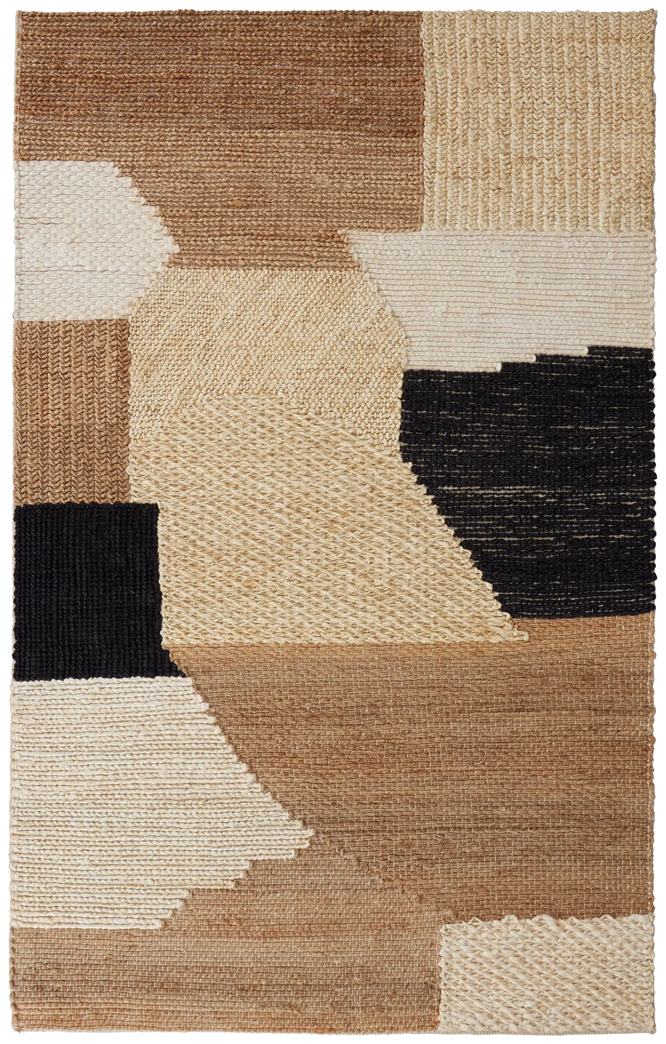 Liam Black Jute 5x8 Area Rug Liam Black Jute 5x8 Area Rug