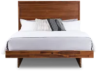 Bowery Dark Tone Platform Bed