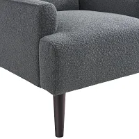 Dinah Gray Fabric Accent Chair