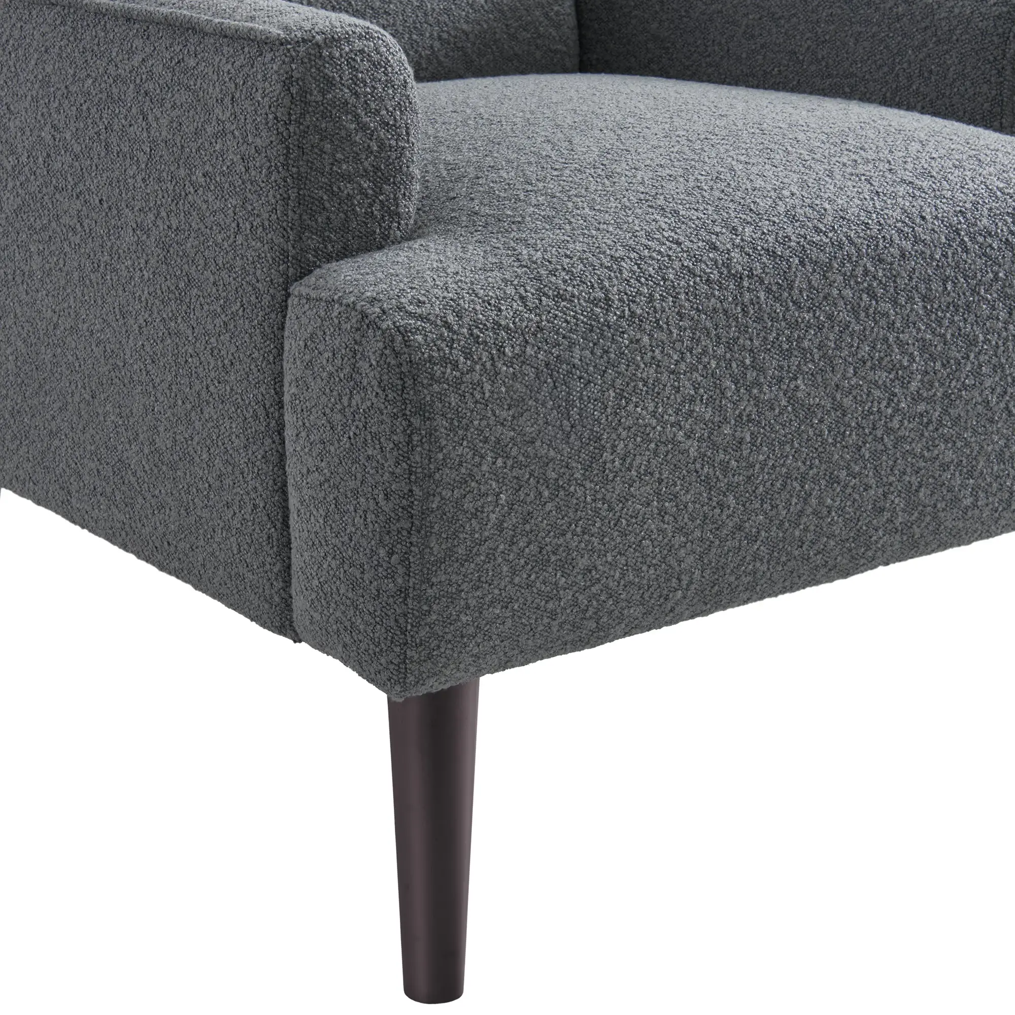 Dinah Gray Fabric Accent Chair Dinah Gray Fabric Accent Chair