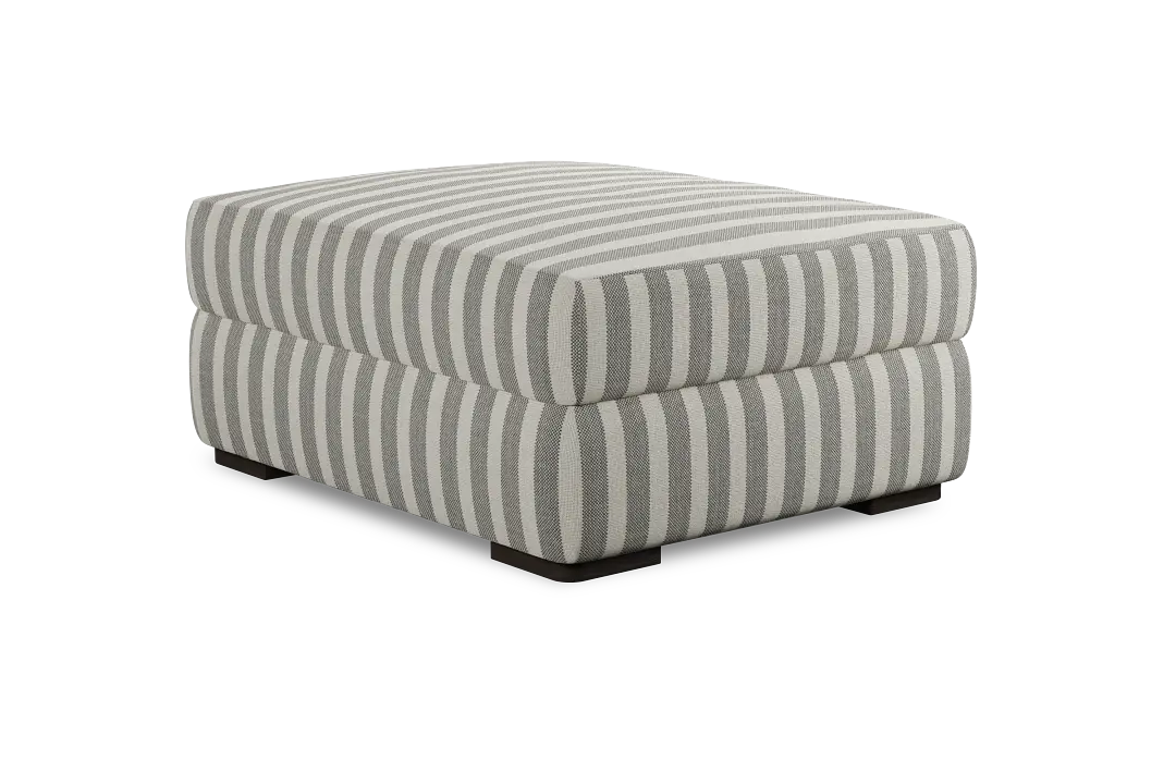 Edgewater Sea Lane Dark Gray Ottoman Edgewater Sea Lane Dark Gray Ottoman