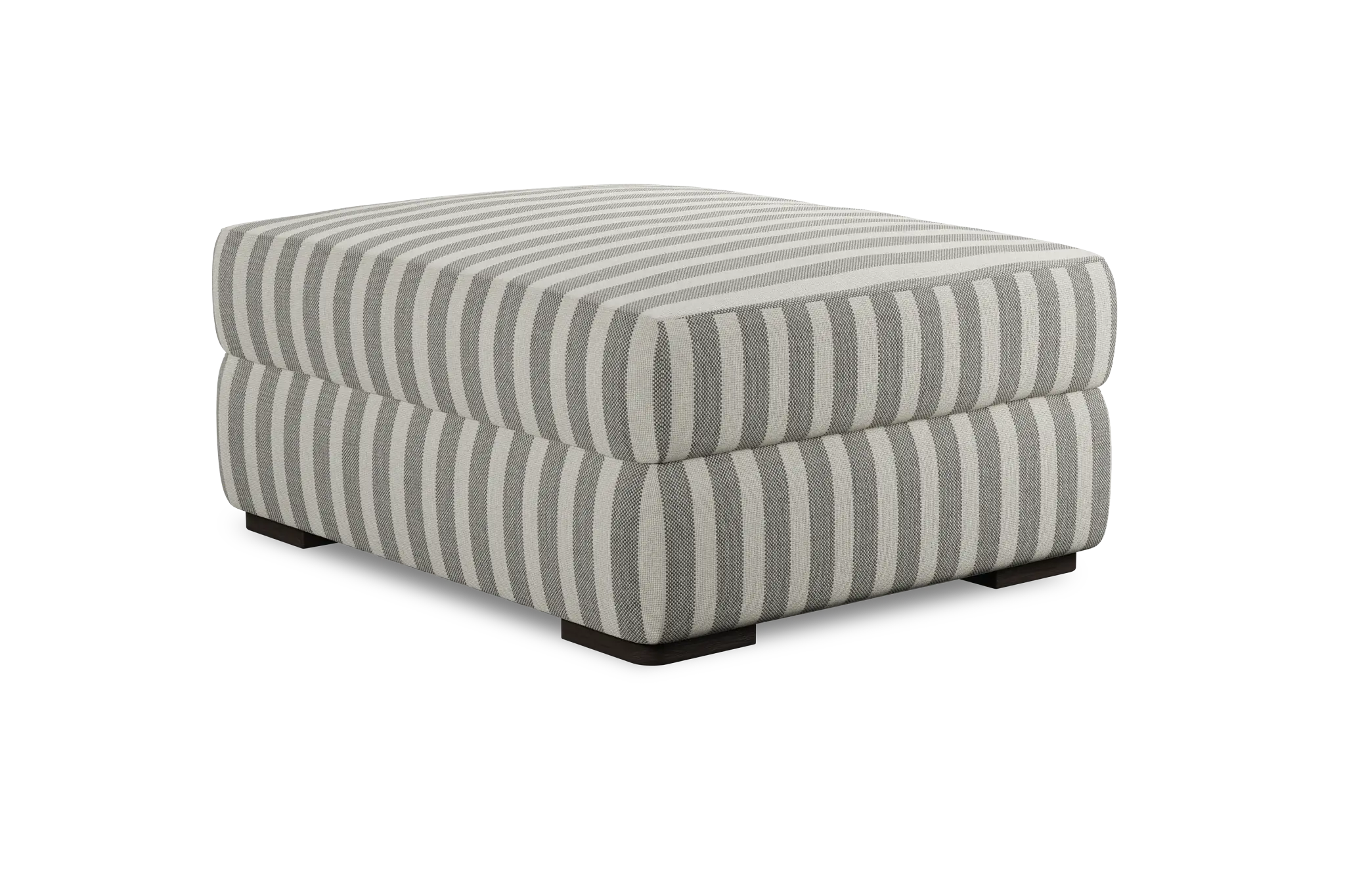 Edgewater Sea Lane Dark Gray Ottoman Edgewater Sea Lane Dark Gray Ottoman