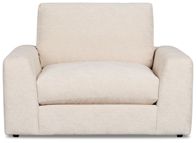 Calista Beige Fabric Chair