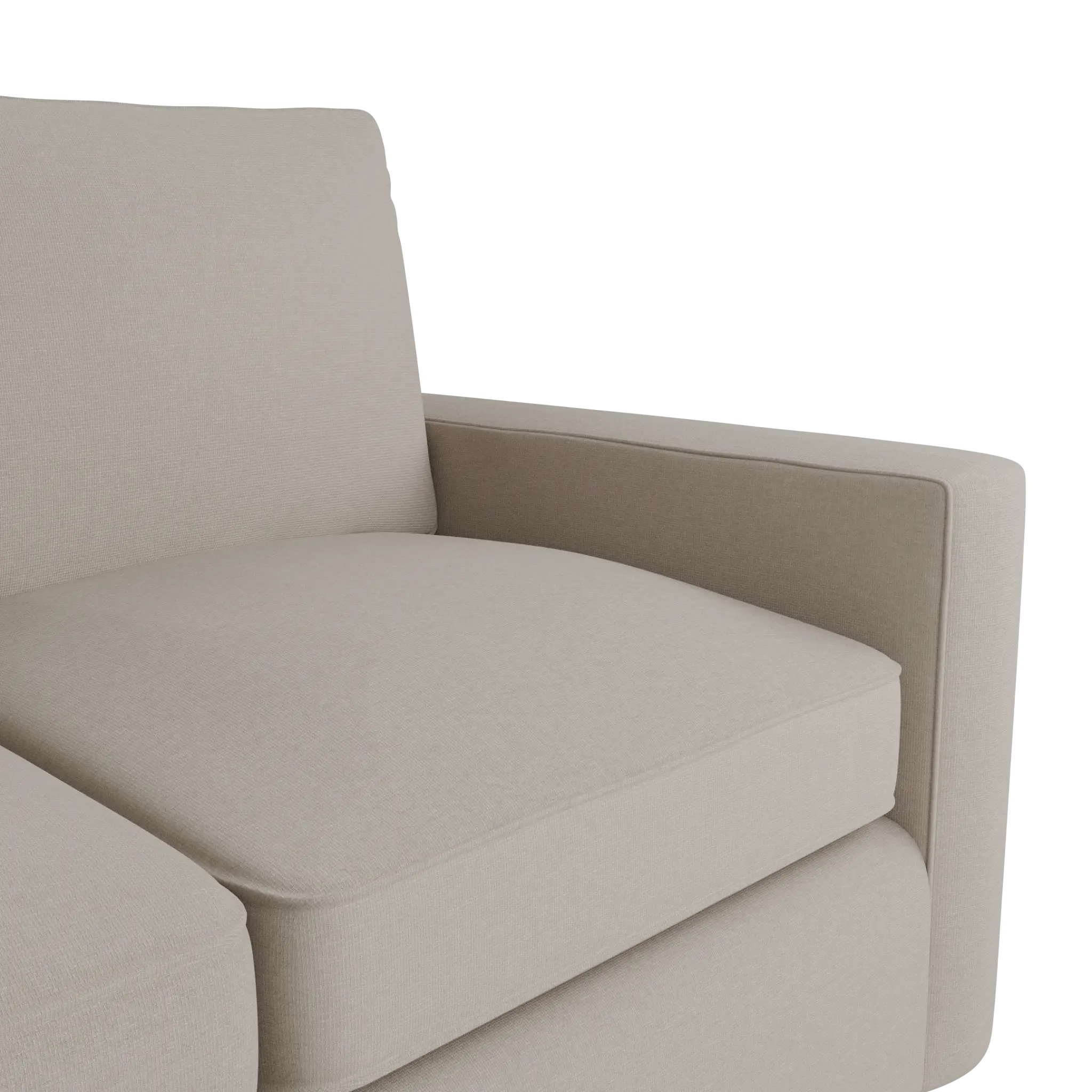 Siesta Suave Beige Small Memory Foam Sleeper Siesta Suave Beige Small Memory Foam Sleeper