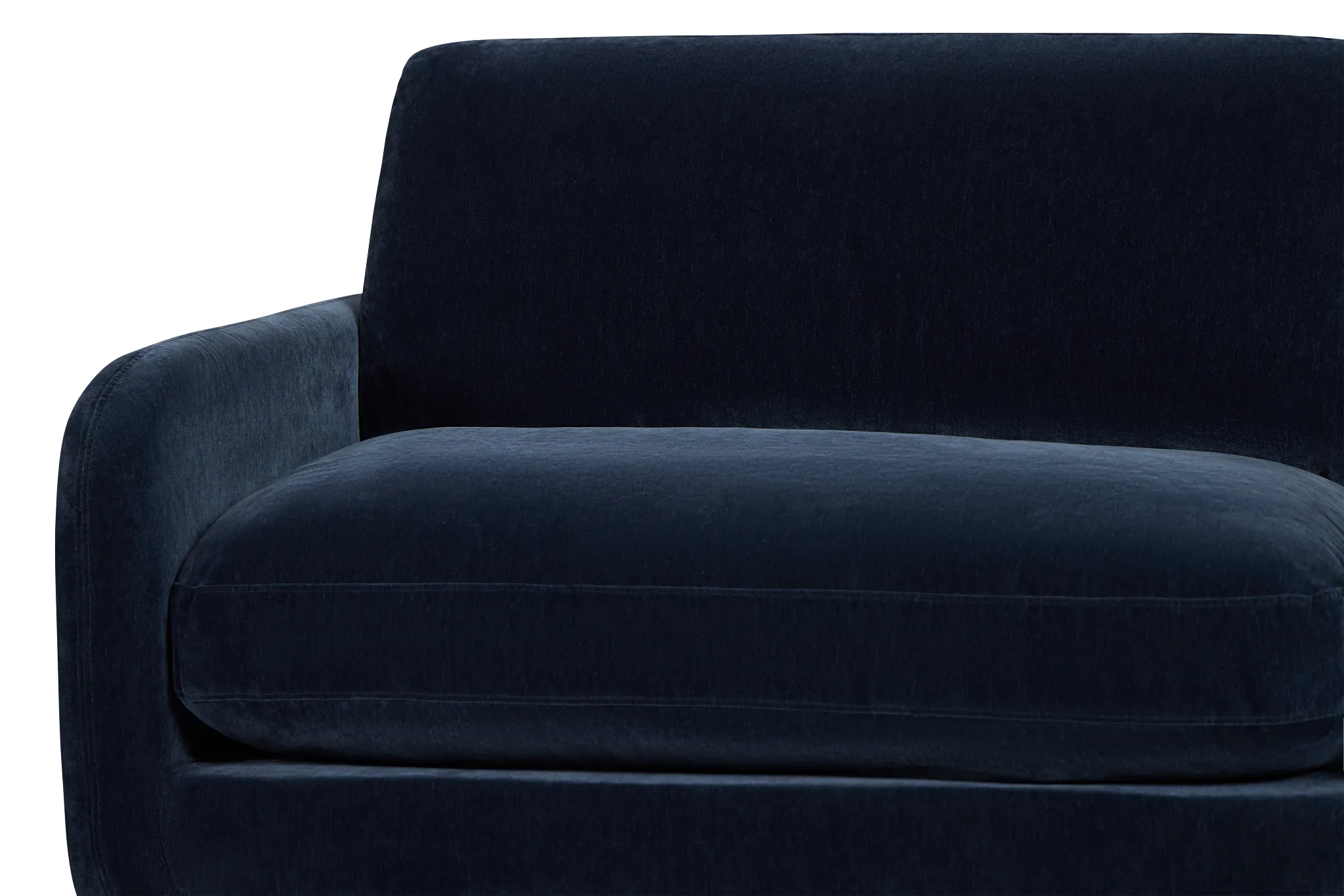Jules Dark Blue Velvet 6-piece Modular Sectional