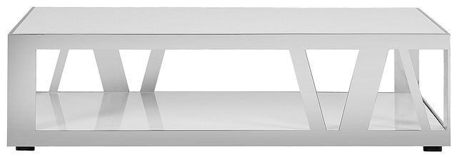 Harley White Rectangular Coffee Table