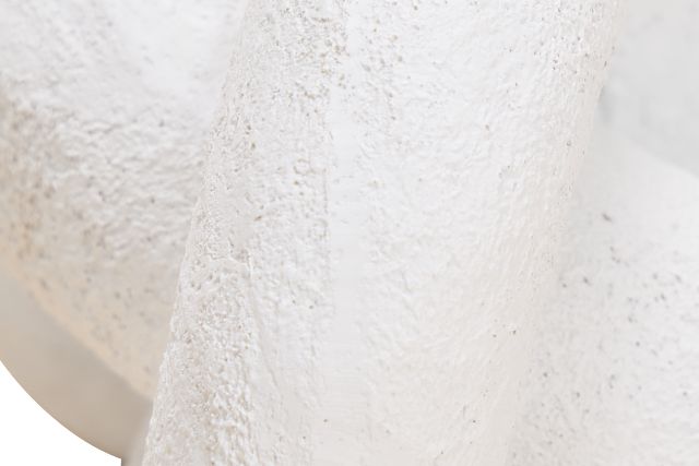 Damla White Resin Sculpture