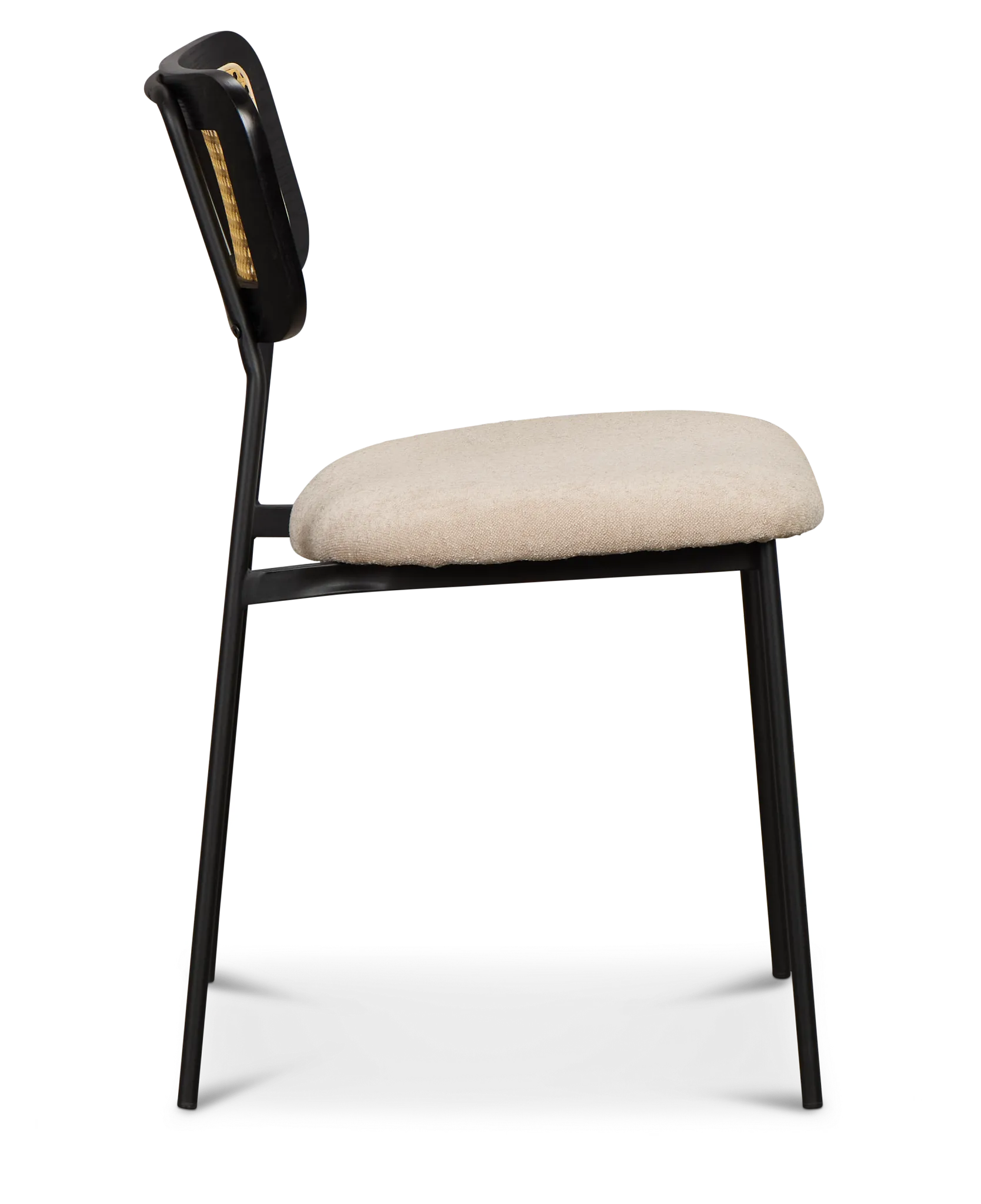 Lynden Beige Woven Upholstered Side Chair