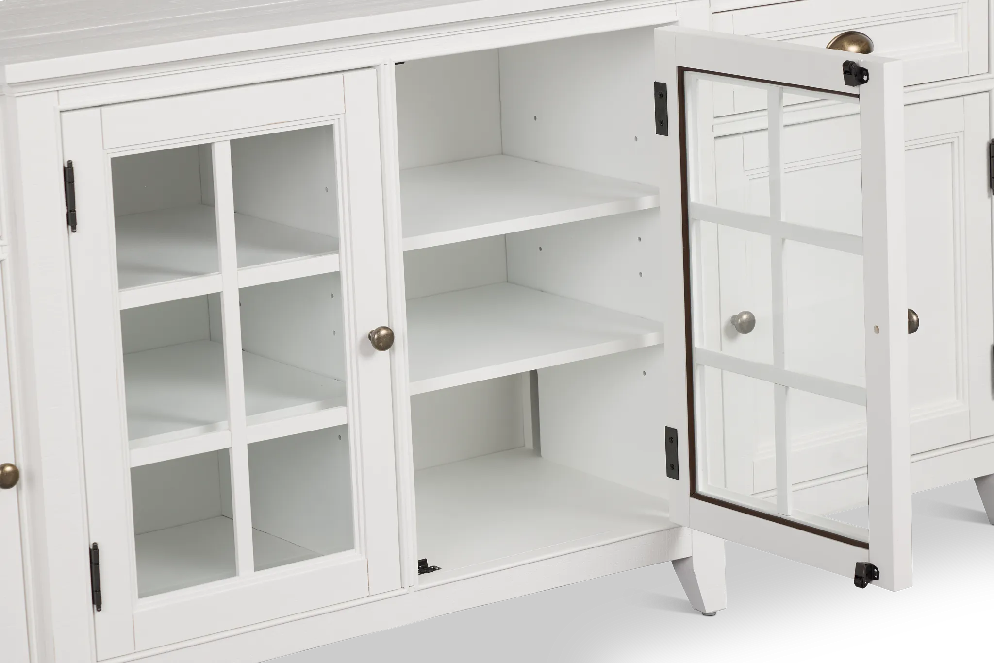 Heron Cove White 80" Tv Stand