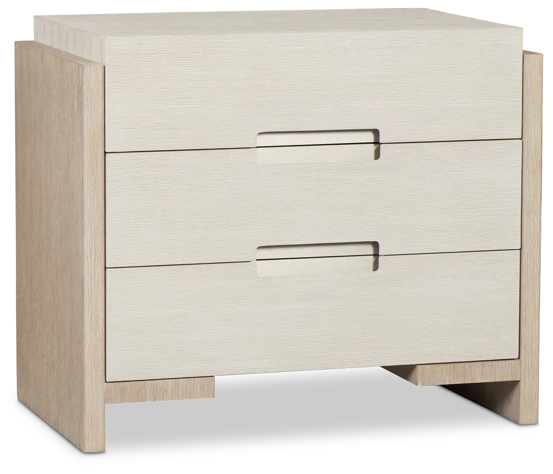 Miramar Ivory 3-drawer Nightstand Miramar Ivory 3-drawer Nightstand