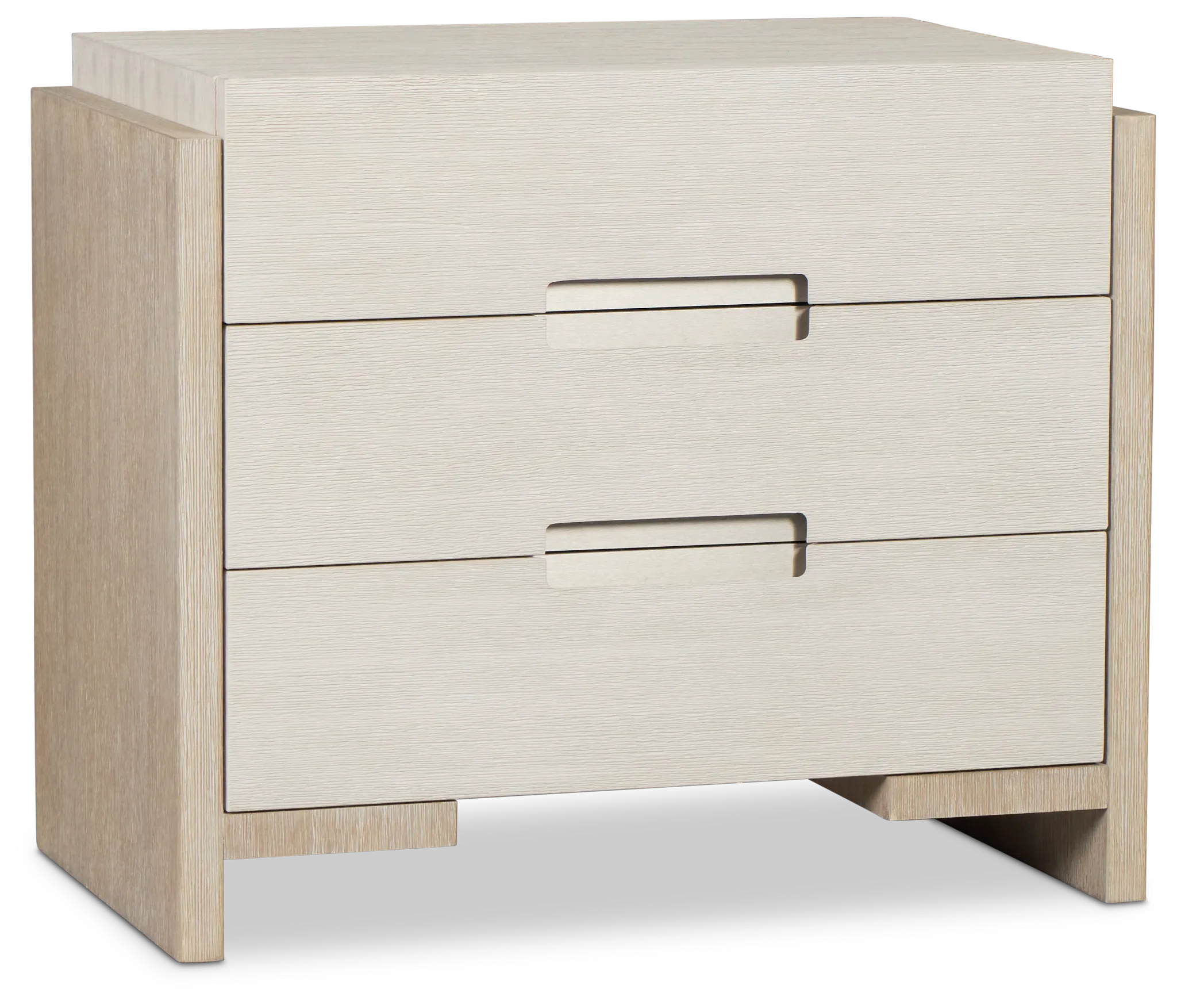 Miramar Ivory 3-drawer Nightstand