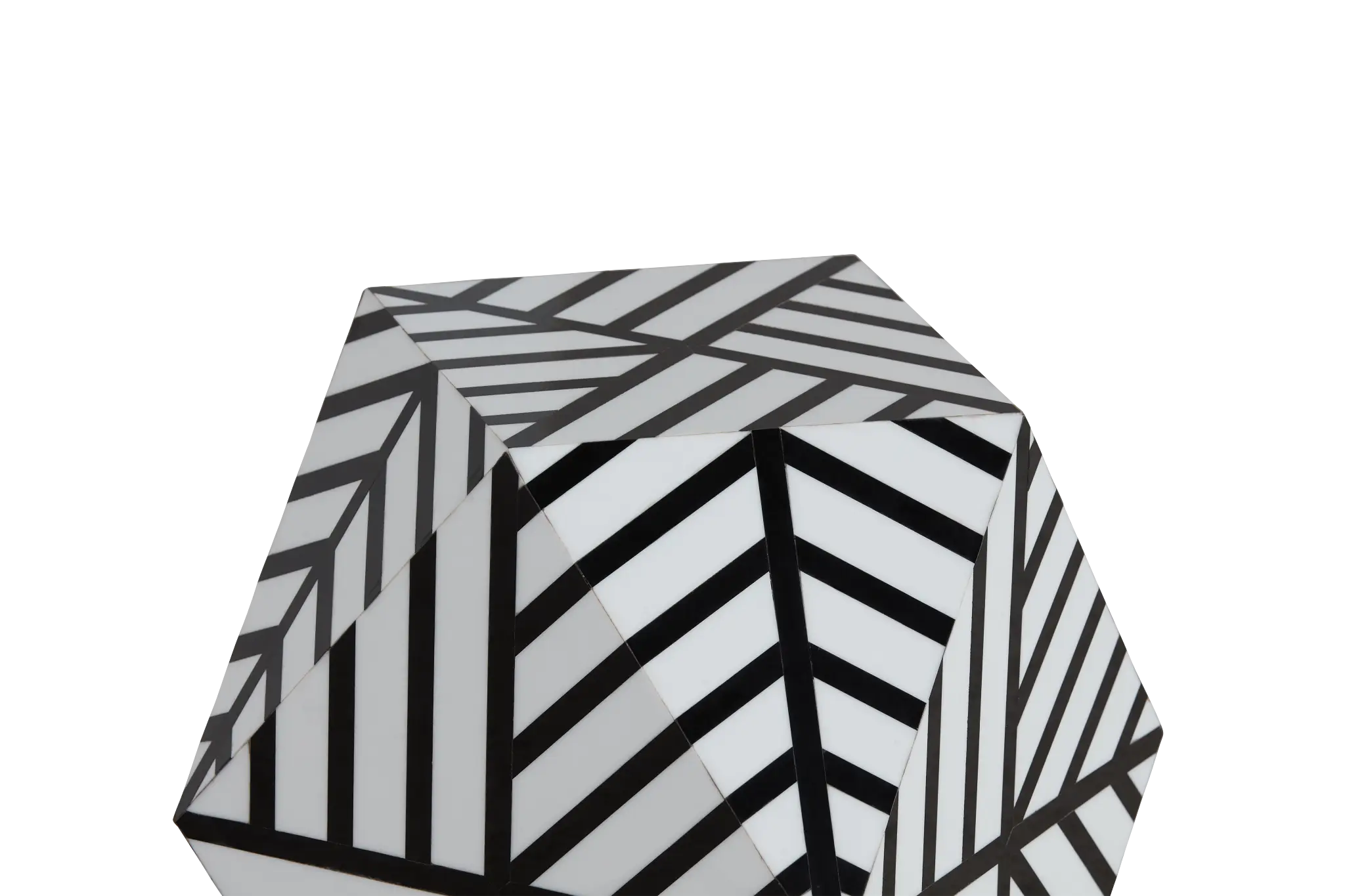 Hex Acrylic Accent Table Hex Acrylic Accent Table