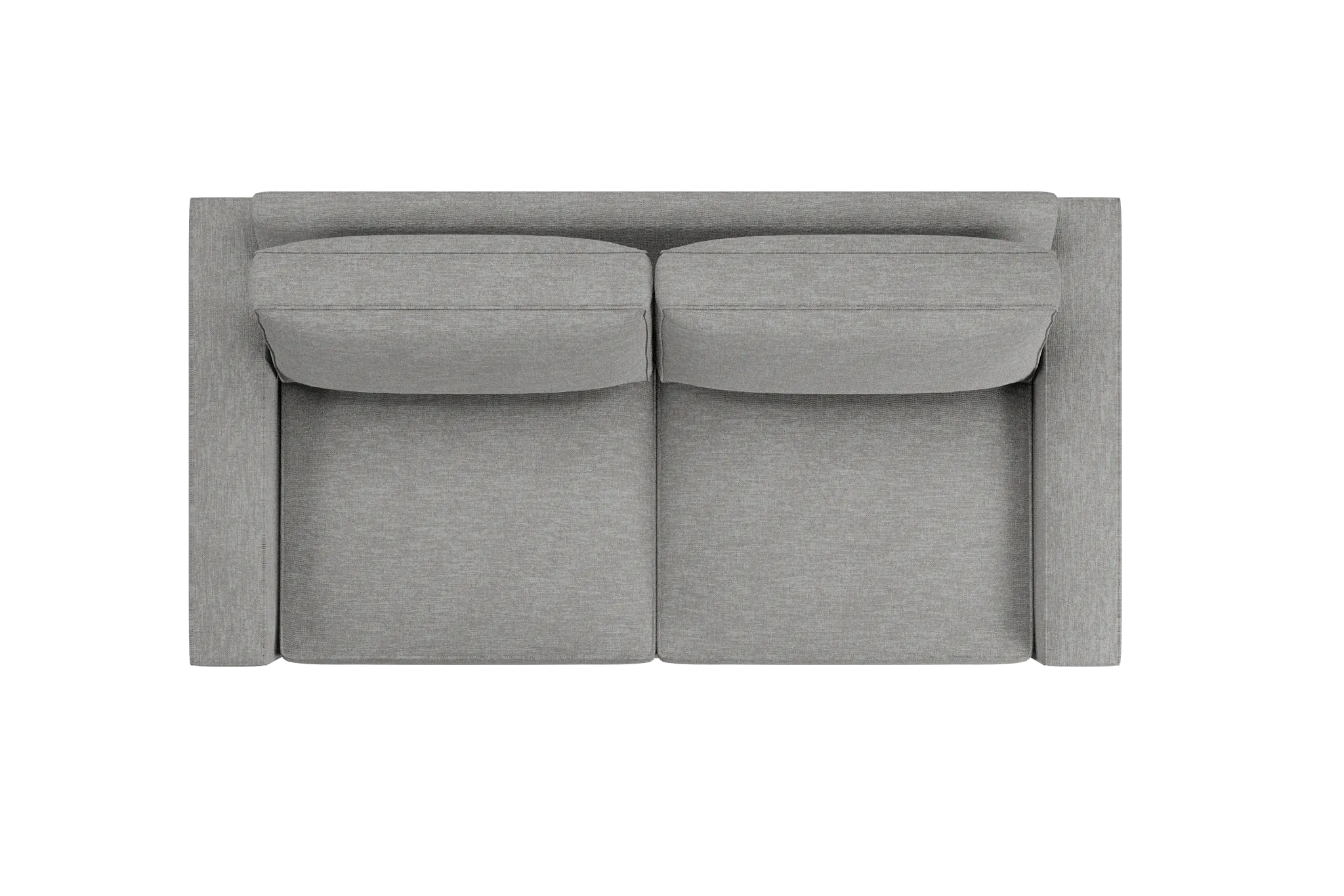 Edgewater Victory Gray 84" Sofa W/ 2 Cushions